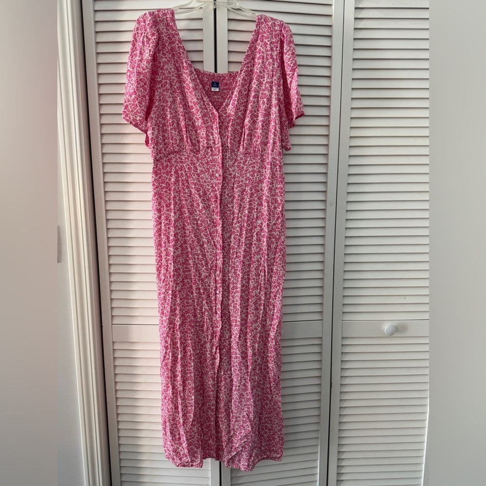 Old Navy Pink Textured Dress